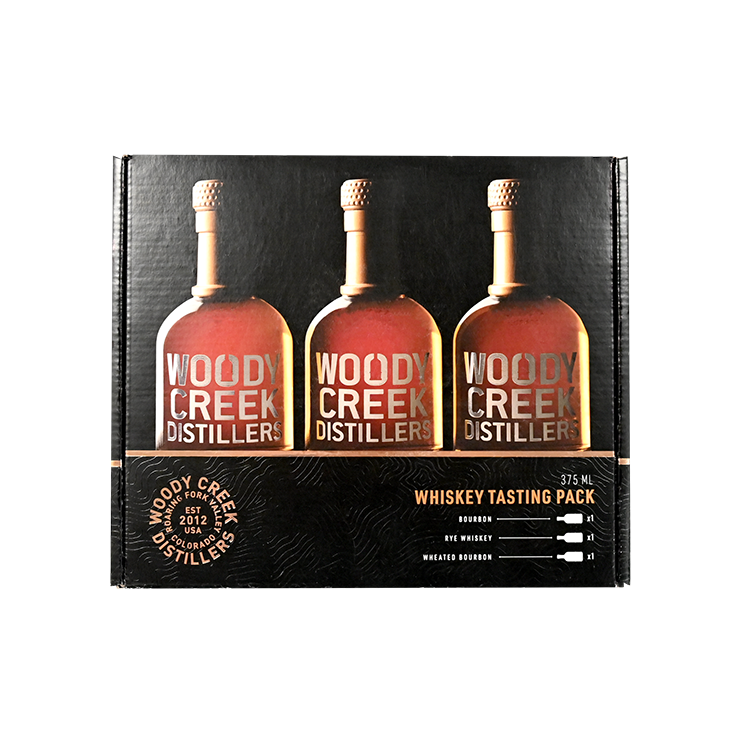 Custom Box for Woody Creek Distillery Closed