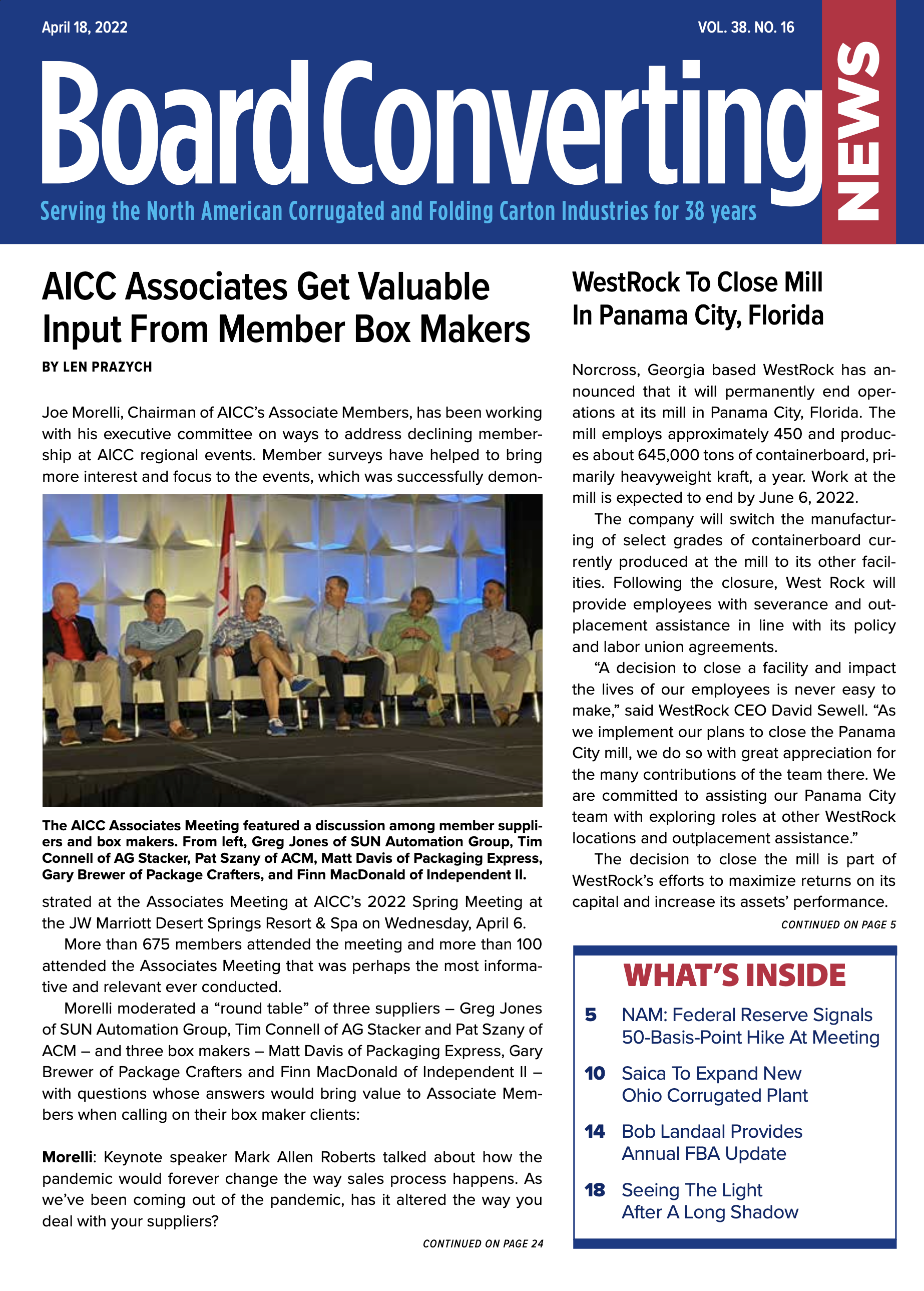 Board Converting News - AICC