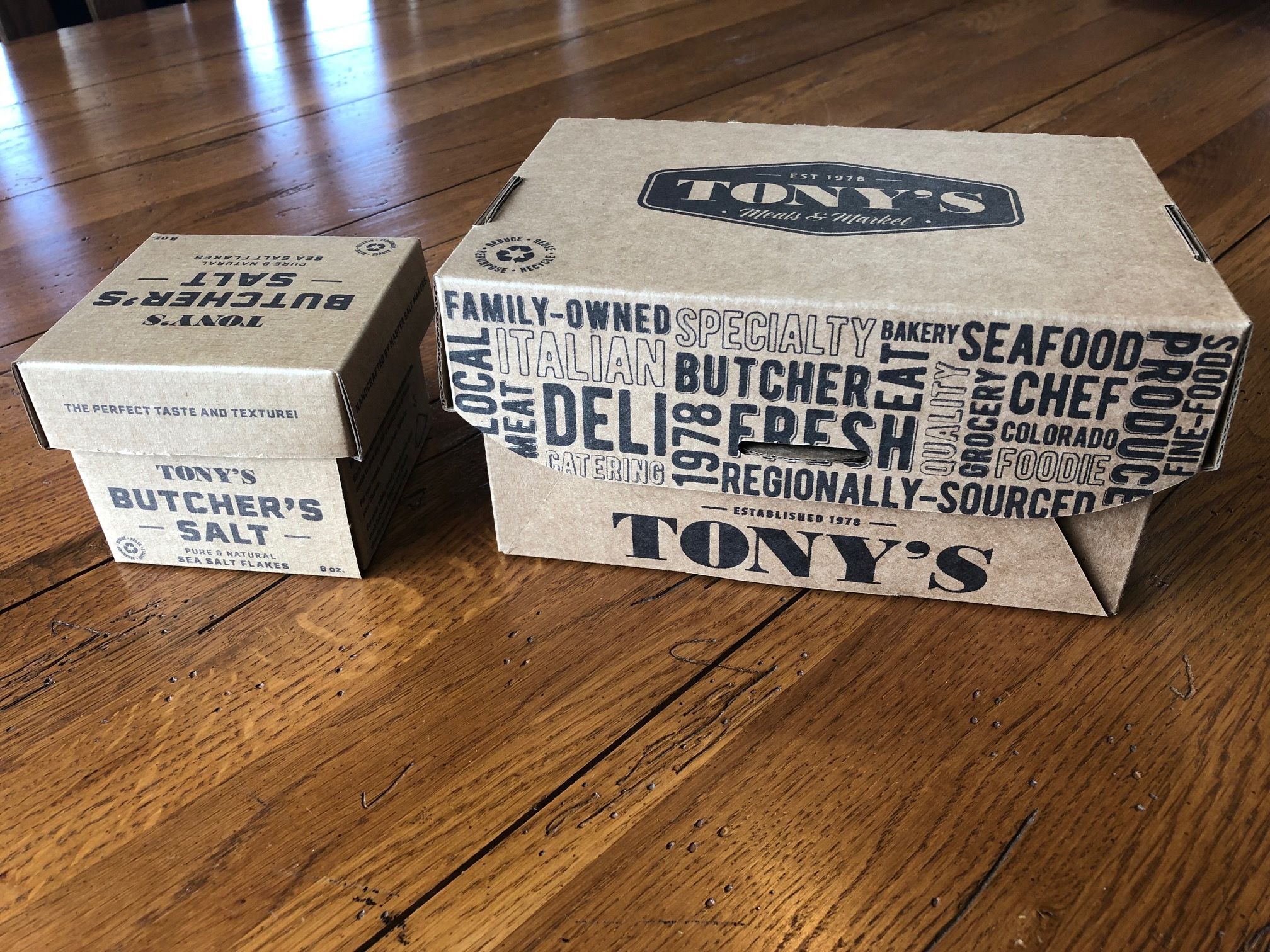 Custom Salt Box and Sandwich Box