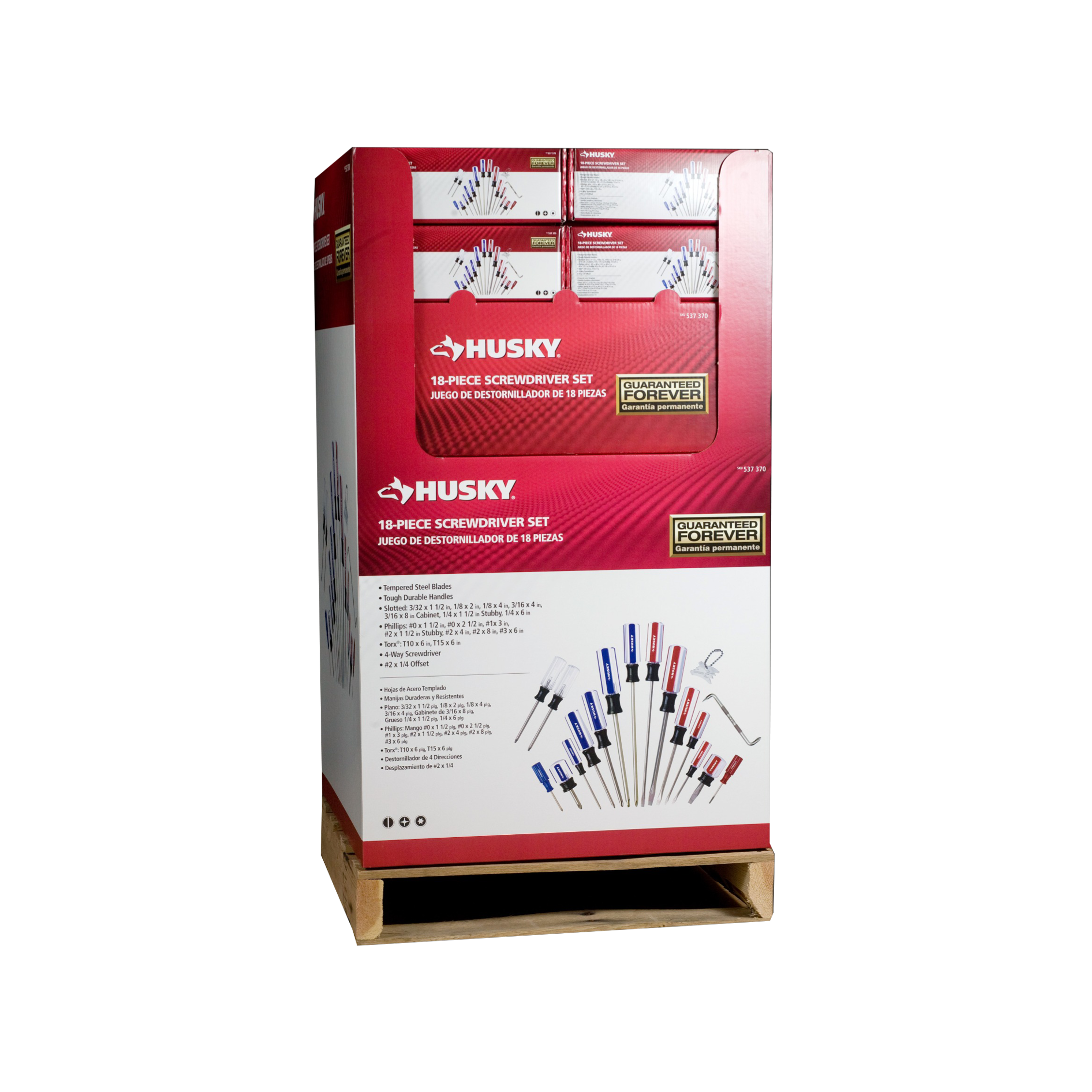 Husky Screwdriver Floor Display 1