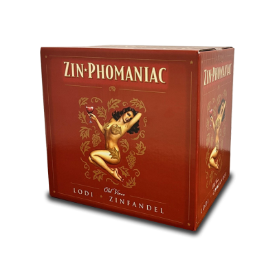 Zin Phomaniac Custom Wine Packaging