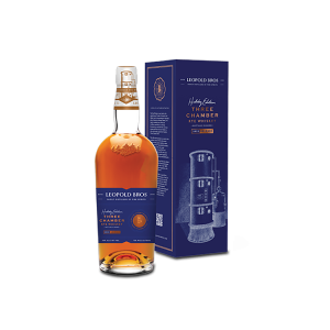 Leopold Bros Whiskey Litho Label Custom Box Silo